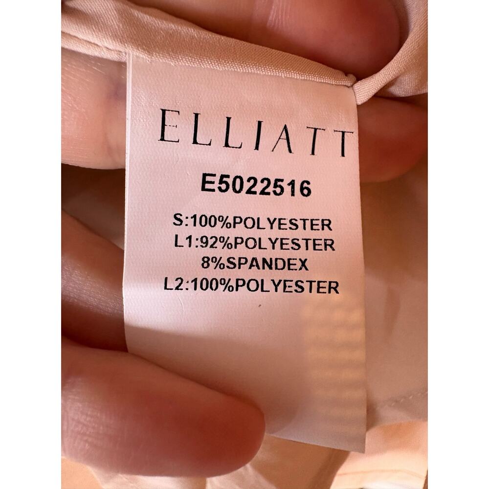 ELLIATT Regina Strapless Mini Dress Sequin Embellished Formal Party Cocktail S - Picture 11 of 11